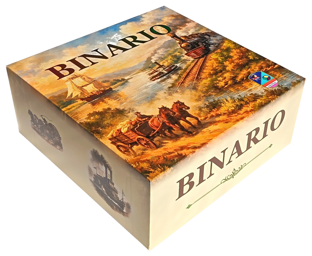 Binario társasjáték doboz